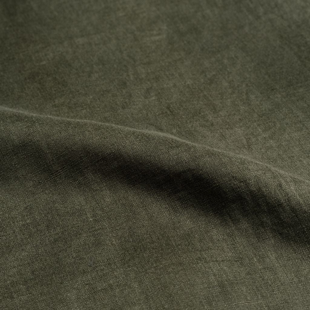 Linen Shirt | Olive - Image 5