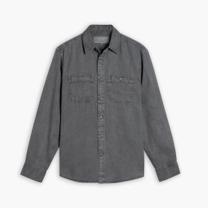 Chambray Workshirt | Charcoal