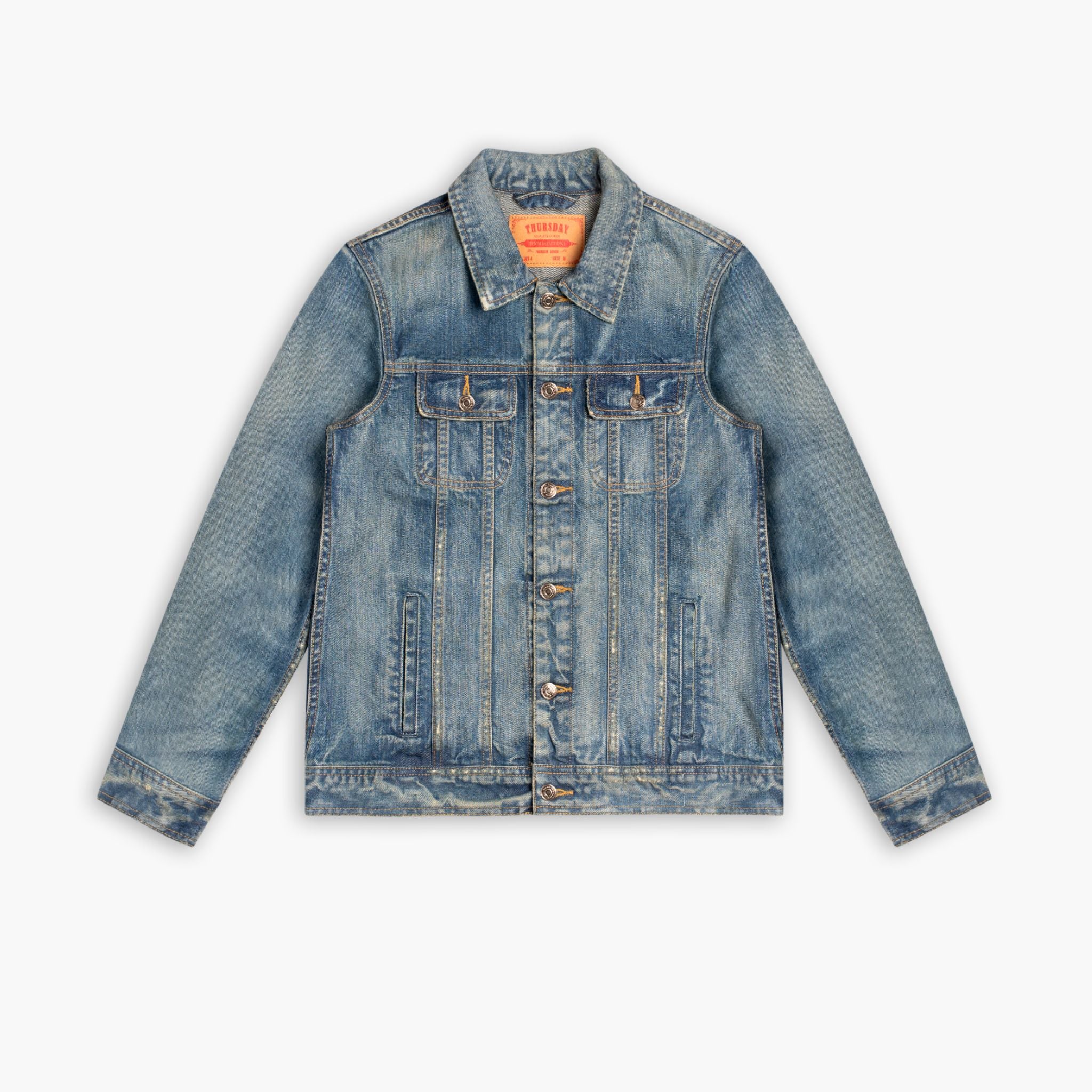 Denim Trucker Jacket | Medium Wash - Image 4