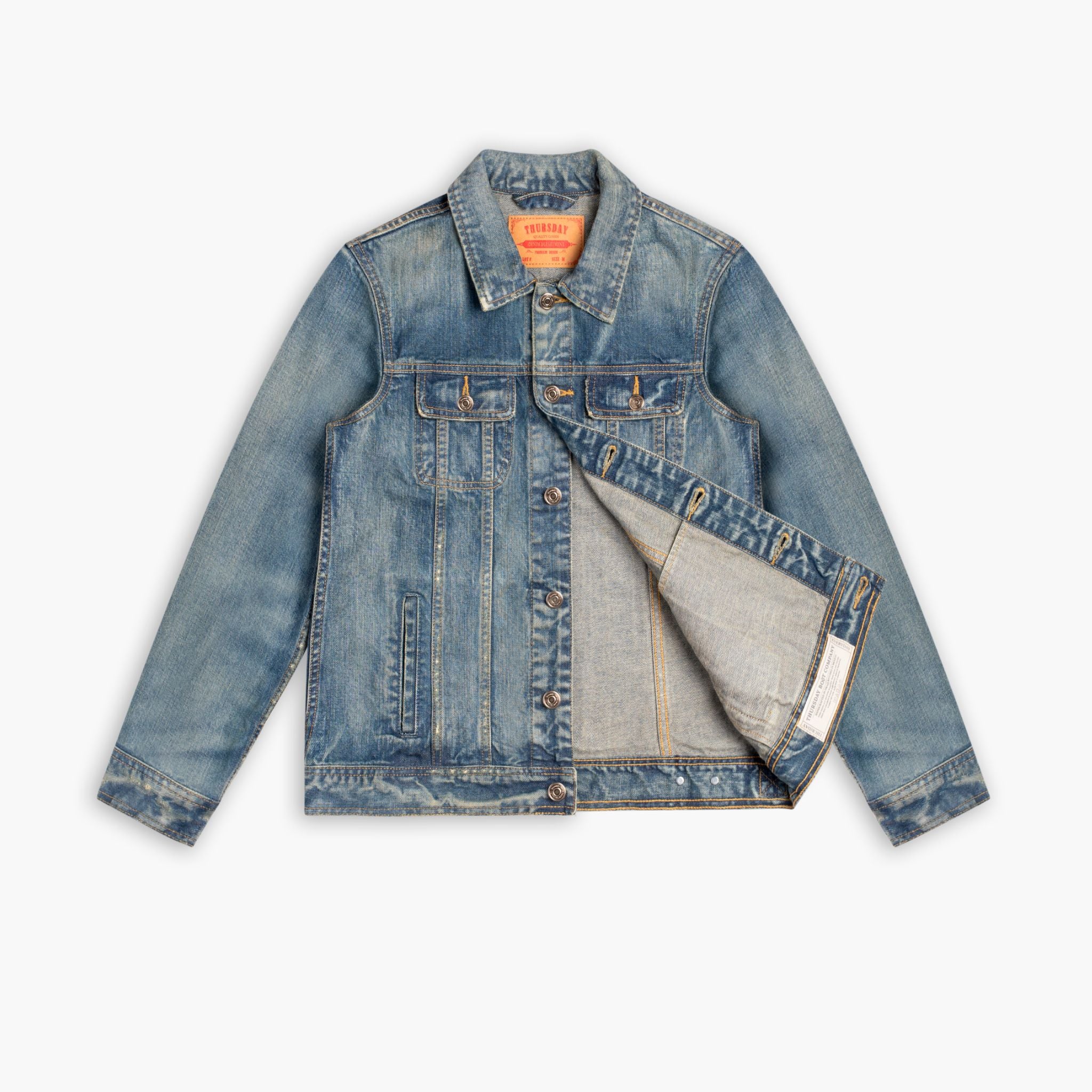 Denim Trucker Jacket | Medium Wash - Image 5